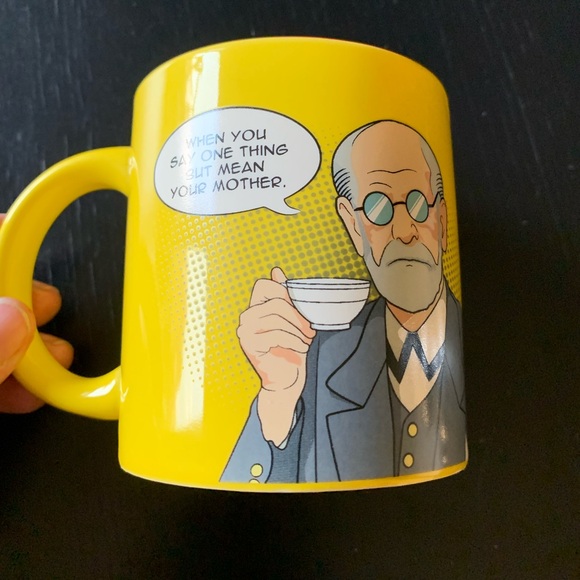 THE UNEMPLOYED PHILOSOPHERS GUILD | Freudian Sips mug. - Picture 2 of 5